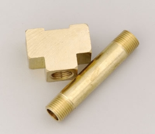 Adapter-T  - Fitting-T Öldruck 1/8 NPT